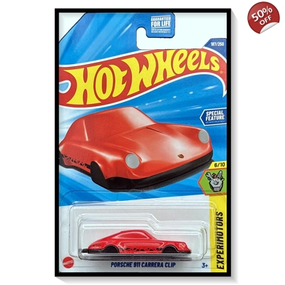 2025 Hot Wheels Mainline Porsche 911 Carrera Clip #187/#250