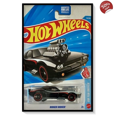 2026 Hot Wheels Mainline Rodger Dodger [Black] #19/#250