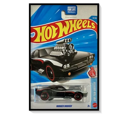 2026 Hot Wheels Mainline Rodger Dodger [Black] #19/#250