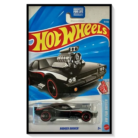 2026 Hot Wheels Mainline Rodger Dodger [Black] #19/#250
