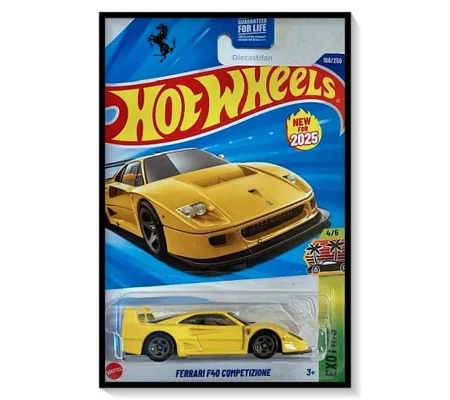 2025 Hot Wheels Mainline Ferrari F40 Competizione #198/#250