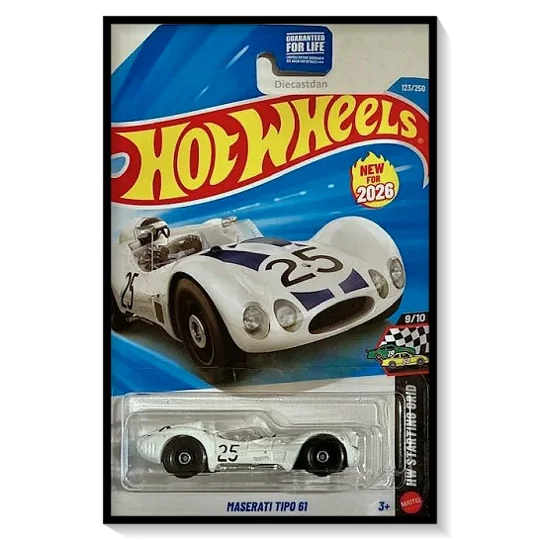 2026 Hot Wheels Mainline Maserati Tipo 61 #123/#250