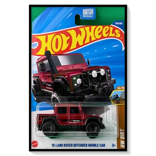 2025 Hot Wheels Mainline '15 Land Rover Defender Double Cab #179/#250