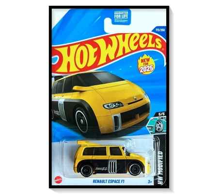 2025 Hot Wheels Mainline Renault Espace F1 #172/#250