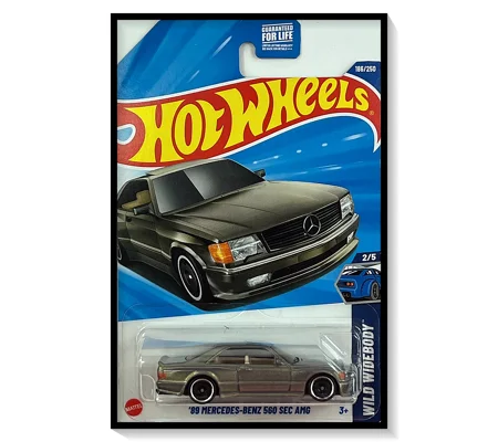 2025 Hot Wheels Mainline '89 Mercedes-Benz 560 SEC AMG [Champagne] #186/#250