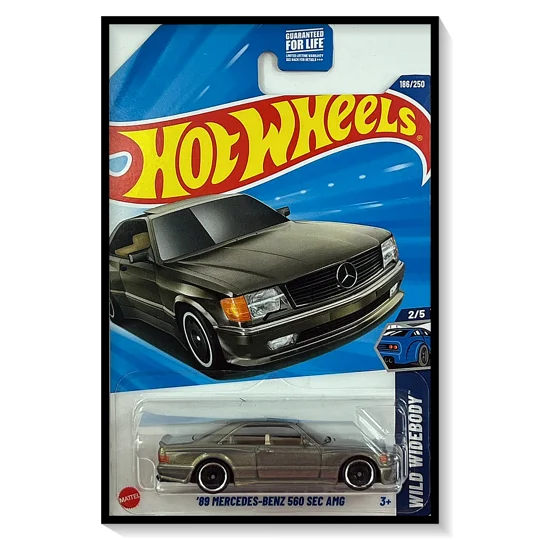 2025 Hot Wheels Mainline '89 Mercedes-Benz 560 SEC AMG [Champagne] #186/#250