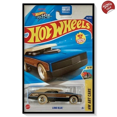 2025 Hot Wheels Mainline Long Bloc #135/#250