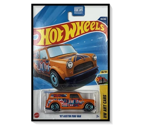 2025 Hot Wheels Mainline '67 Austin Mini Van #169/#250