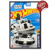 2025 Hot Wheels Mainline Disney Steamboat #166/#..