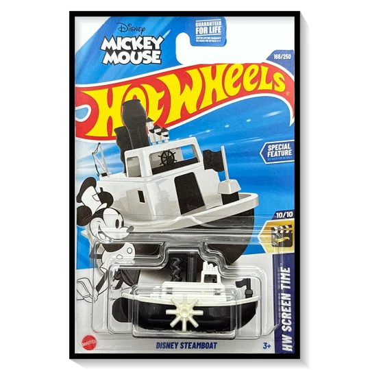 2025 Hot Wheels Mainline Disney Steamboat #166/#250