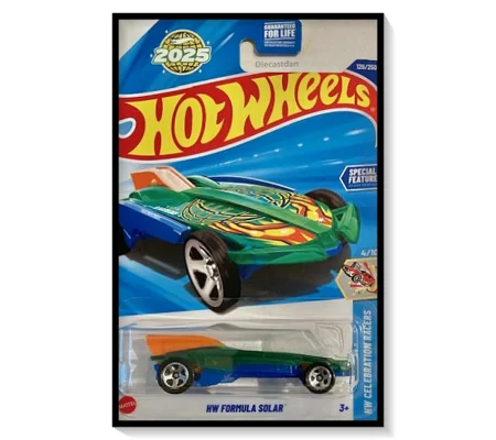 2025 Hot Wheels Mainline HW Formula Solar #126/#250