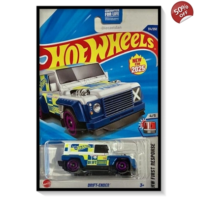 2025 Hot Wheels Mainline Drift-Ender #114/#250