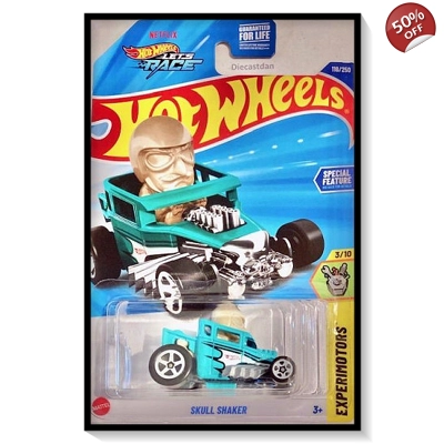 2025 Hot Wheels Mainline Skull Shaker #118/#250