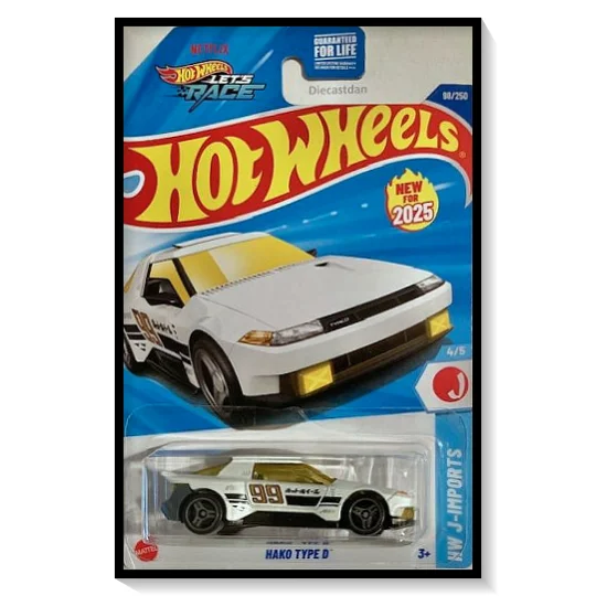 2025 Hot Wheels Mainline Hako Type D #98/#250
