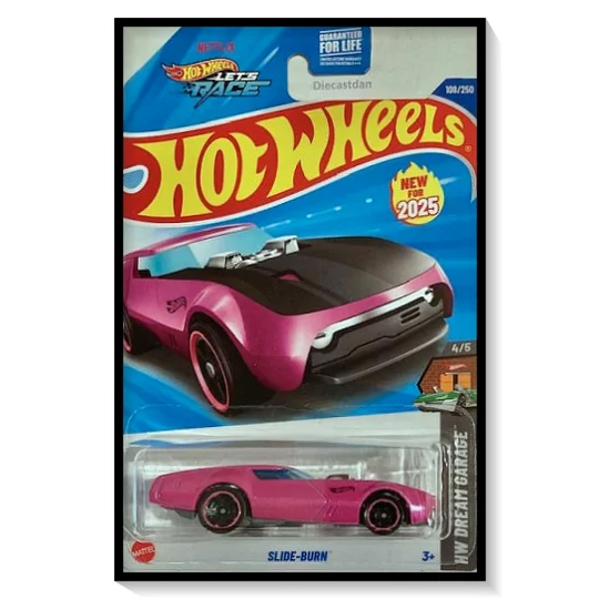 2025 Hot Wheels Mainline Slide-Burn #108/#250