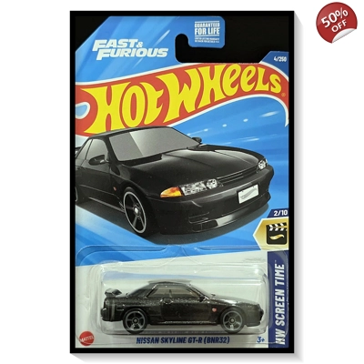 2025 Hot Wheels Mainline Nissan Skyline GT-R (BNR32) #4/#250