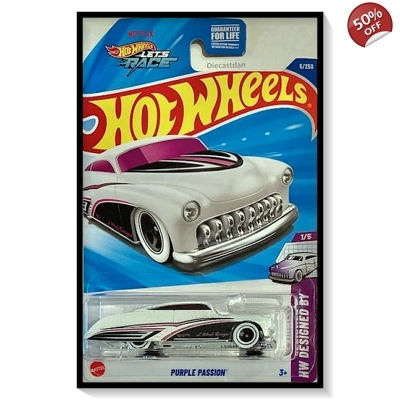2025 Hot Wheels Mainline Purple Passion [White] #5/#250