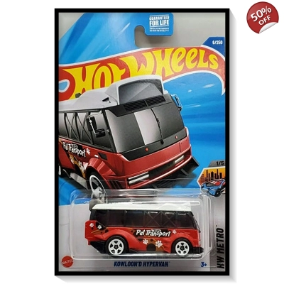 2025 Hot Wheels Mainline Kowloon'd Hypervan #6/#250