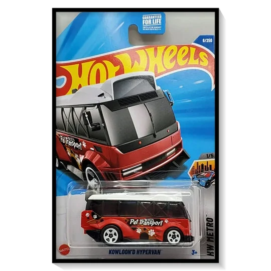 2025 Hot Wheels Mainline Kowloon'd Hypervan #6/#250