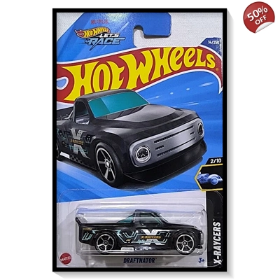 2025 Hot Wheels Mainline Draftnator [Black] #14/#250