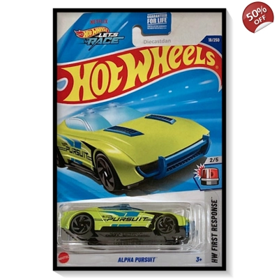 2025 Hot Wheels Mainline Alpha Pursuit #18/#250