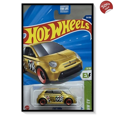 2025 Hot Wheels Mainline Fiat 500e #33/#250
