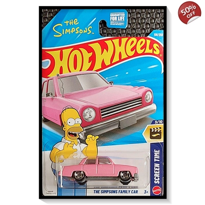 2026 Hot Wheels Mainline The Simpsons Family Car #108/#250