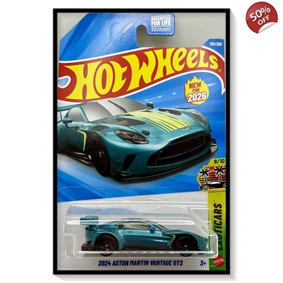 2026 Hot Wheels Mainline 2024 Aston Martin Vantage GT3 #125/#250