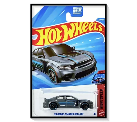 2026 Hot Wheels Mainline '20 Dodge Charger Hellcat #134/#250
