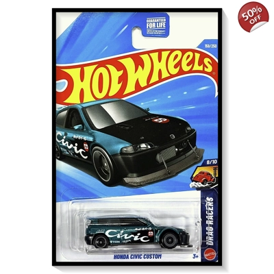 2026 Hot Wheels Mainline Honda Civic Custom #159/#250