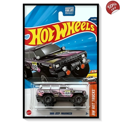 2025 Hot Wheels Mainline 1988 Jeep Wagoneer #44/#250