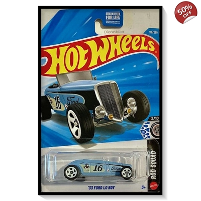 2026 Hot Wheels Mainline '33 Ford Lo Boy #119/#250