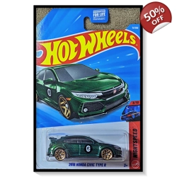 2026 Hot Wheels Mainline 2018 Honda Civic Type R [Green] #..