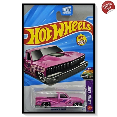 2026 Hot Wheels Mainline Bounce'N Bass [Pink] #17/#250