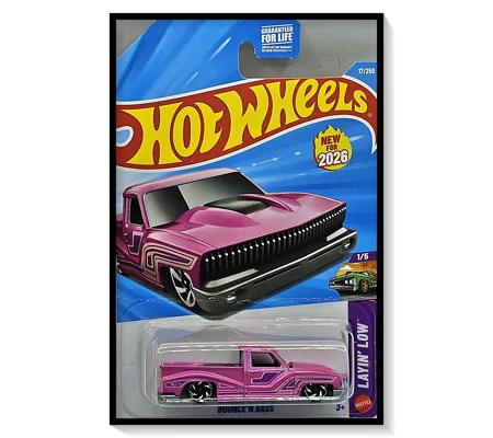 2026 Hot Wheels Mainline Bounce'N Bass [Pink] #17/#250