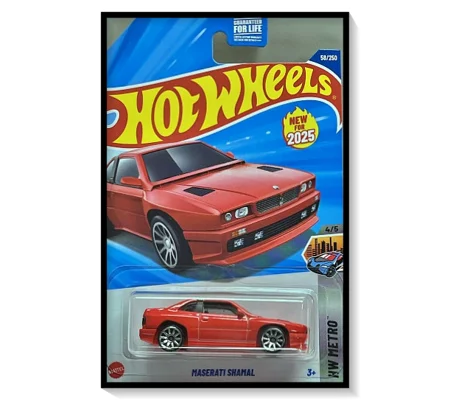 2025 Hot Wheels Mainline Maserati Shamal #58/#250