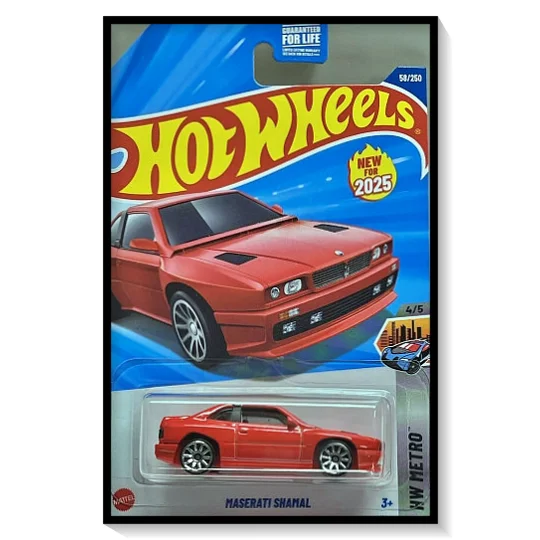 2025 Hot Wheels Mainline Maserati Shamal #58/#250