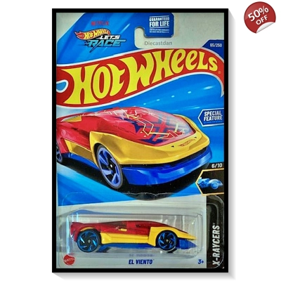 2025 Hot Wheels Mainline El Viento [Yellow] #65/3250