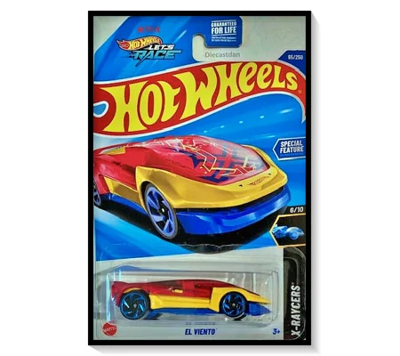 2025 Hot Wheels Mainline El Viento [Yellow] #65/3250