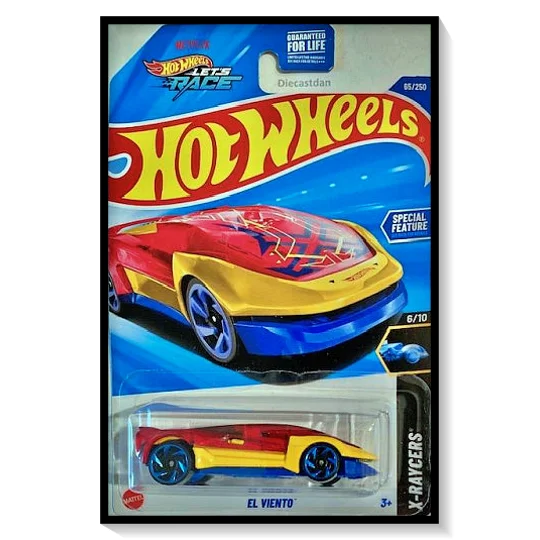 2025 Hot Wheels Mainline El Viento [Yellow] #65/3250