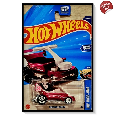 2025 Hot Wheels Mainline Draggin' Wagon #68/#250