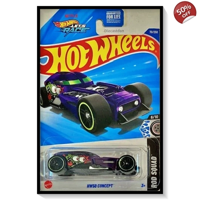 2025 Hot Wheels Mainline HW50 Concept [Metalflake Purple] #70/3250
