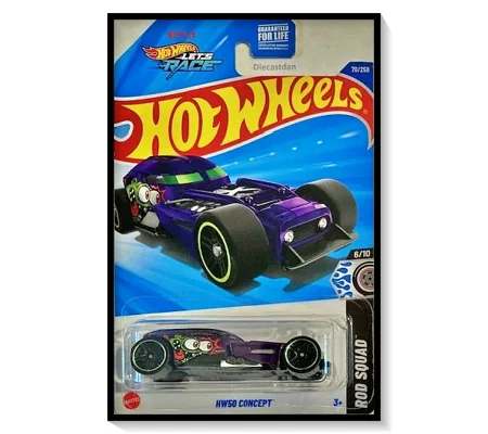 2025 Hot Wheels Mainline HW50 Concept [Metalflake Purple] #70/3250