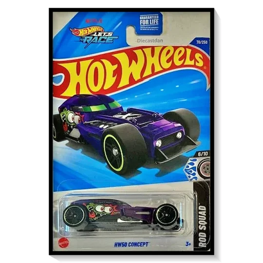 2025 Hot Wheels Mainline HW50 Concept [Metalflake Purple] #70/3250
