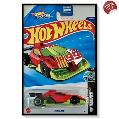 2025 Hot Wheels Mainline Punk Rod [Red] #71/#250