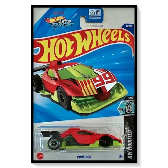 2025 Hot Wheels Mainline Punk Rod [Red] #71/#250