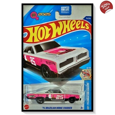 2025 Hot Wheels Mainline '74 Brazilian Dodge Charger #76/#250