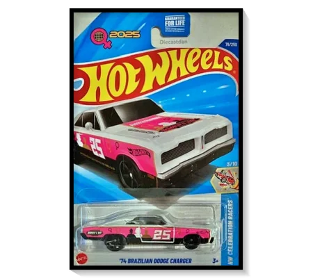 2025 Hot Wheels Mainline '74 Brazilian Dodge Charger #76/#250