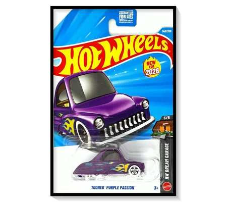2026 Hot Wheels Mainline Tooned Purple Passion #148/#250