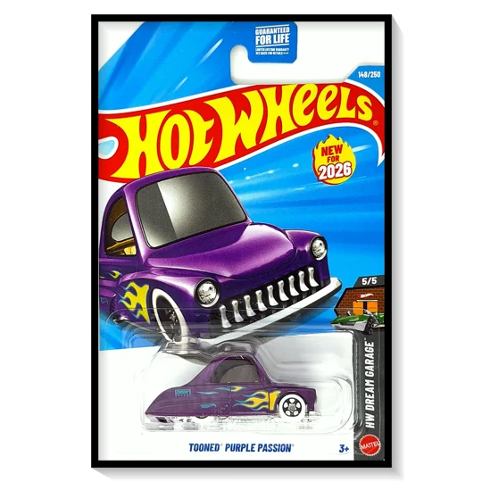 2026 Hot Wheels Mainline Tooned Purple Passion #148/#250